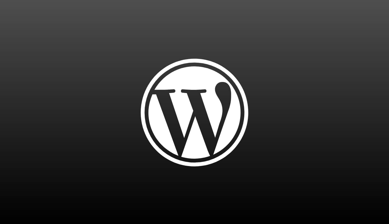 WordPress Purple-Dark Blue gradient background